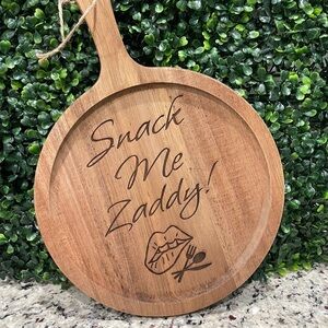 Engraved Wooden Serving Board